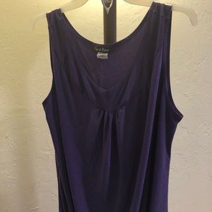 Carol Rose purple tank. Business casual. Size XL.